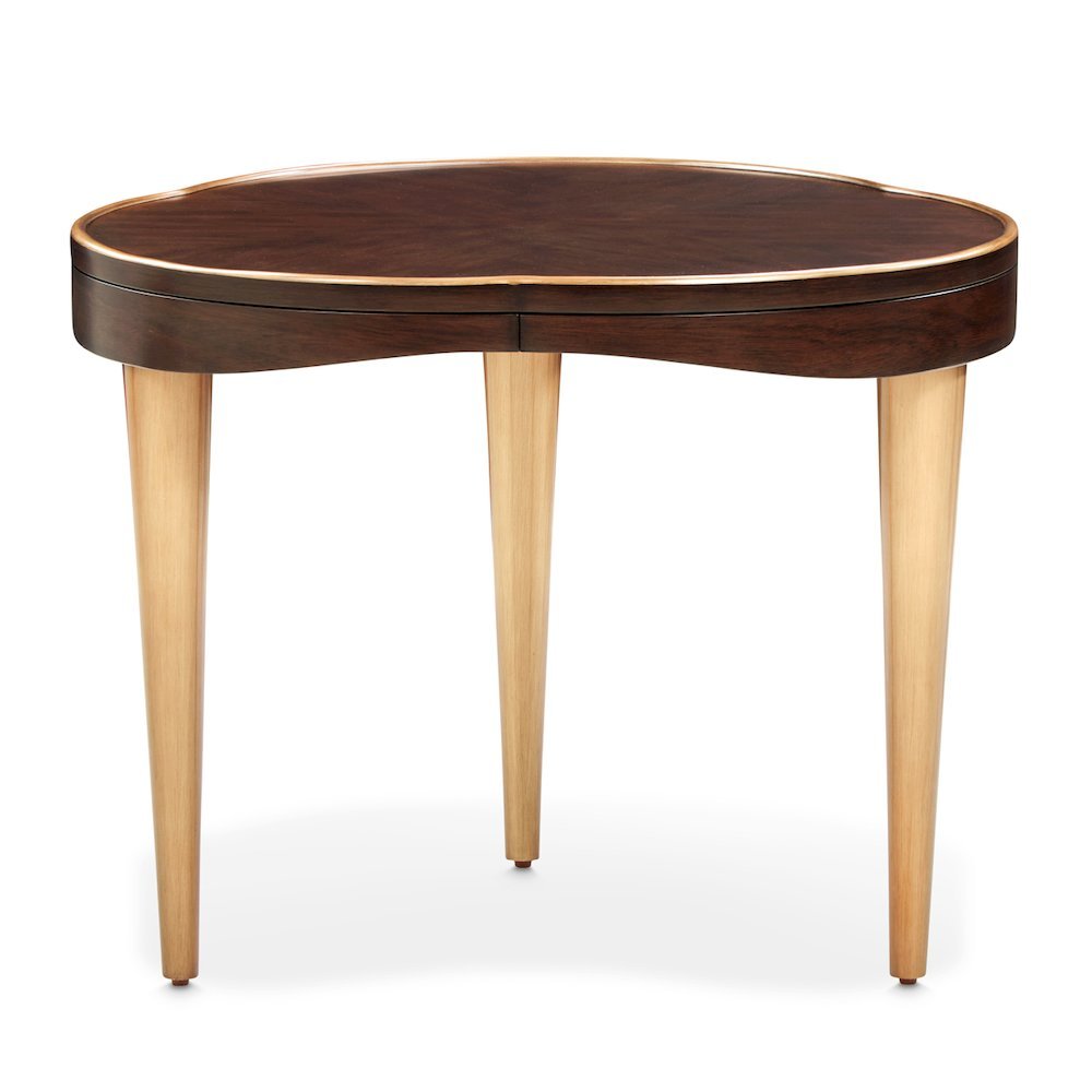 Camellia Field End Table - Warm Pecan