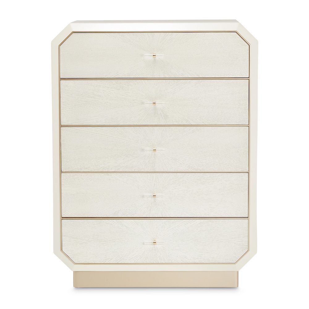 La Rachelle 5-Drawer Chest - Champagne