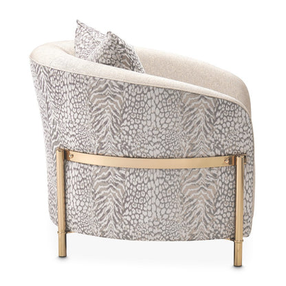 Gold Accent Chair, Comfy Reading Chair and Living Room Chair for Adults