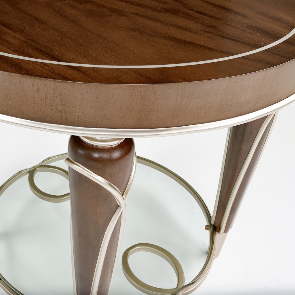 Villa Cherie End Table - Hazelnut