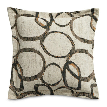 Explorer Sheldon 21" Square Pillow, Set of 2 - Stone/Natural
