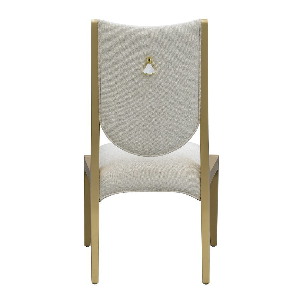 Scotts Square Dining Side Chair, Set of 2 - Light Champagne
