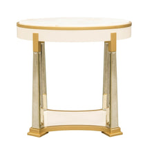 Scotts Square End Table - Light Champagne