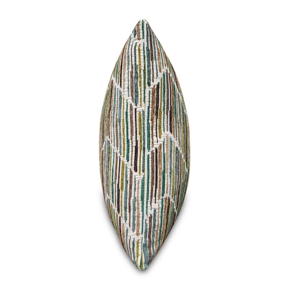 Eden Augusta 19" Square Throw Pillow, Set of 2 - Seagrass