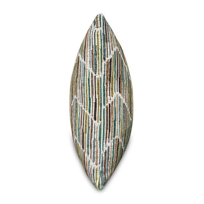Eden Augusta 19" Square Throw Pillow, Set of 2 - Seagrass