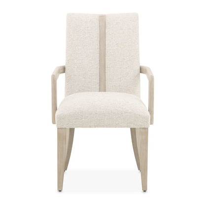 Lotus Bay Dining Arm Chair - Tusk/Sand