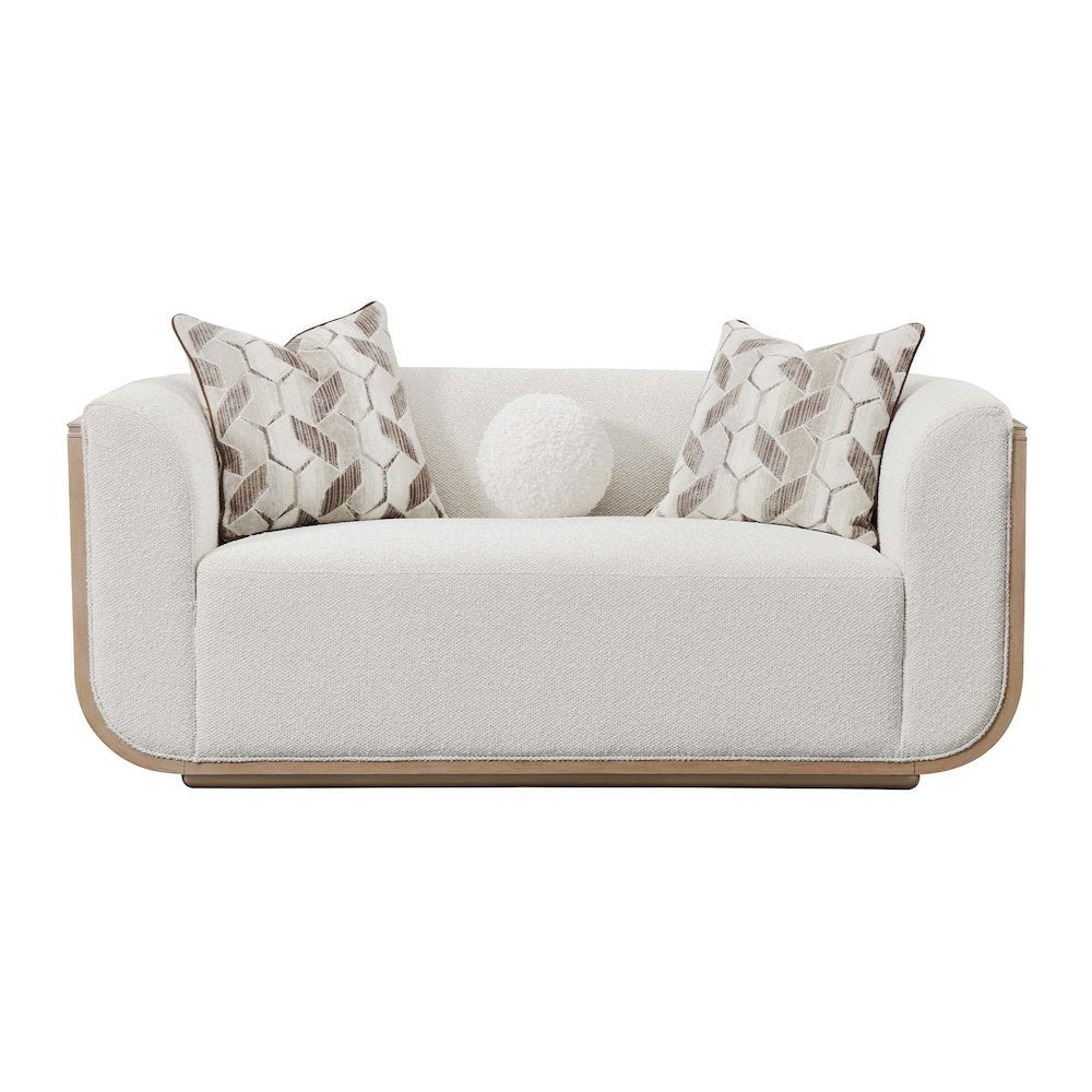 West Kensington Loveseat - Buff/Seal Salt Caramel