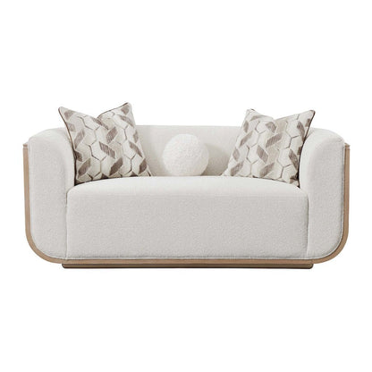 West Kensington Loveseat - Buff/Seal Salt Caramel