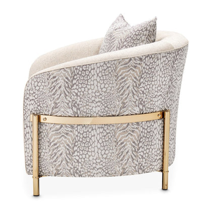 Gold Accent Chair, Comfy Reading Chair and Living Room Chair for Adults