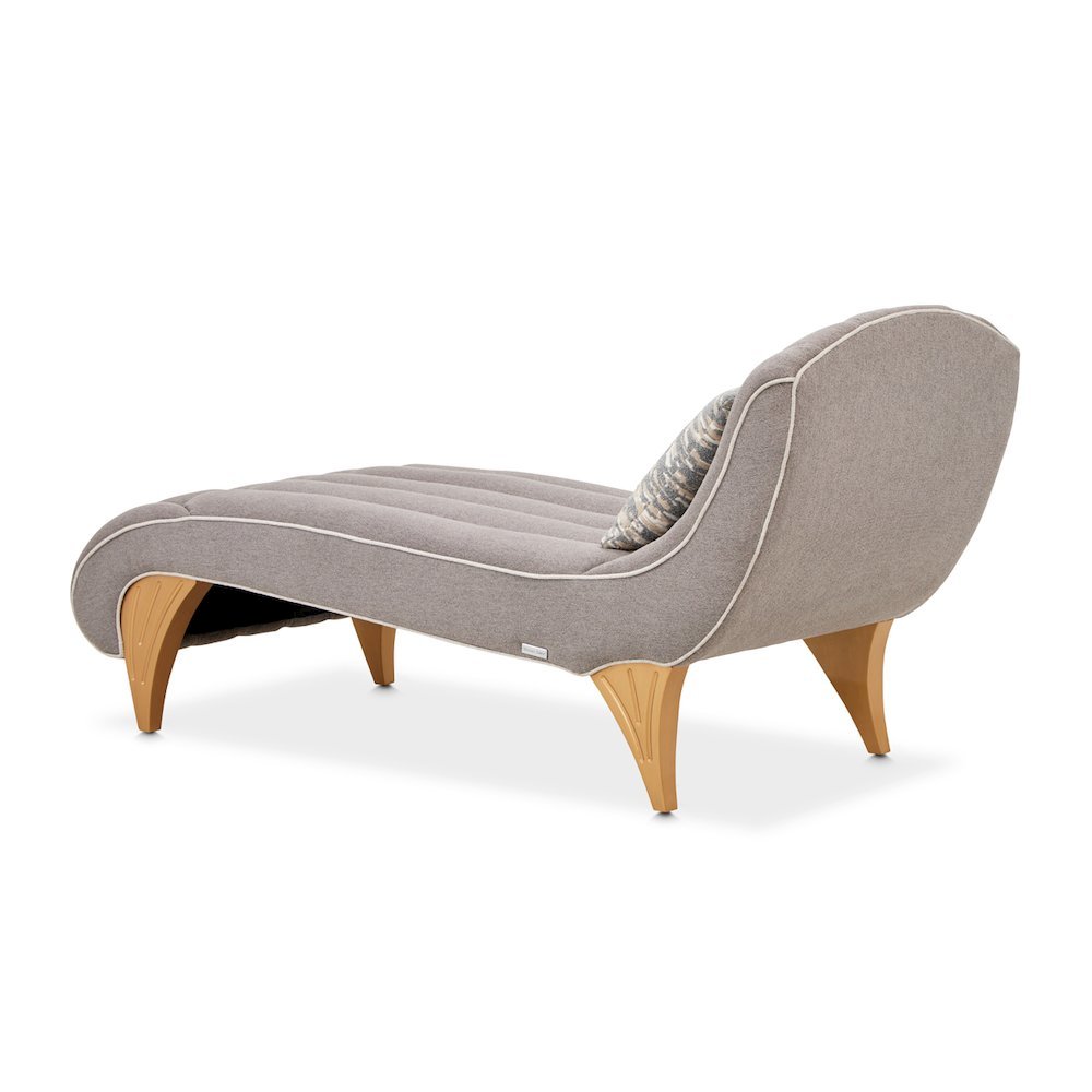 St. Charles Chaise - Dove Gray