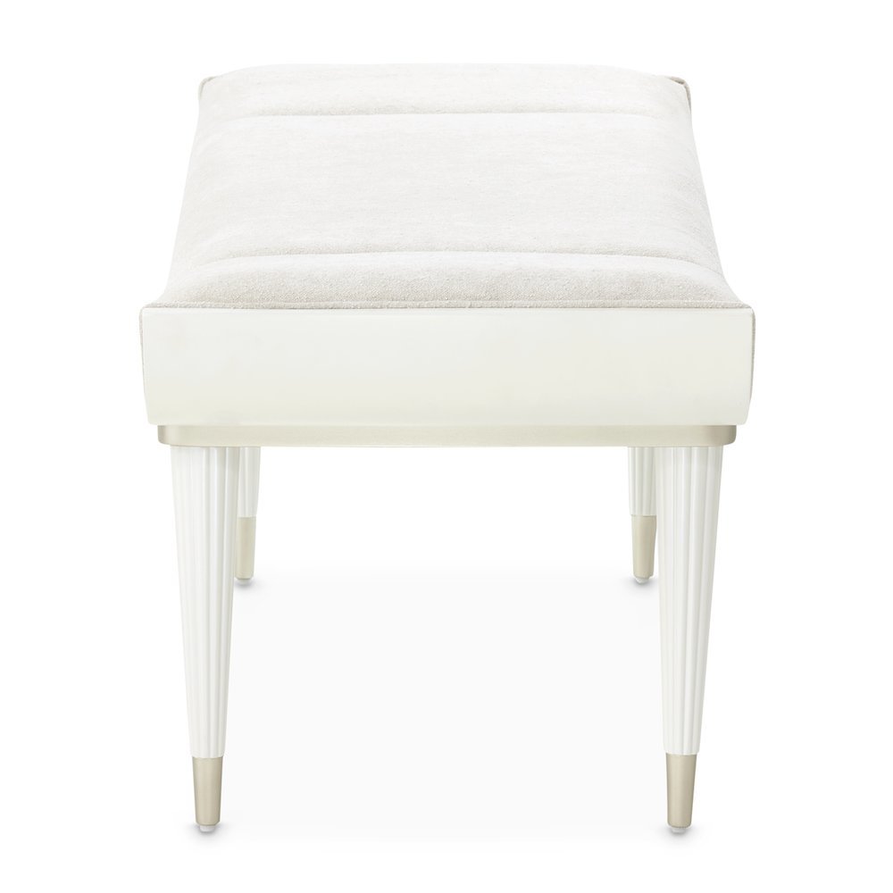 La Marisia Accent Bench - Tranquil/Creamy Pearl