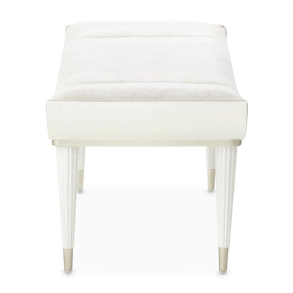 La Marisia Accent Bench - Tranquil/Creamy Pearl