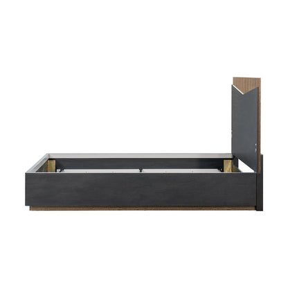 Kayner Queen Bed with LED Lights - Charcoal