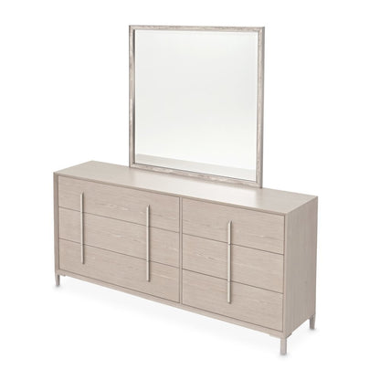 Lotus Bay Large Dresser with Mirror - Sand