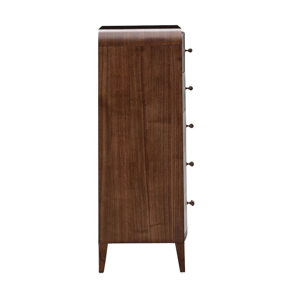 Houston 5-Drawer Chest - Walnut