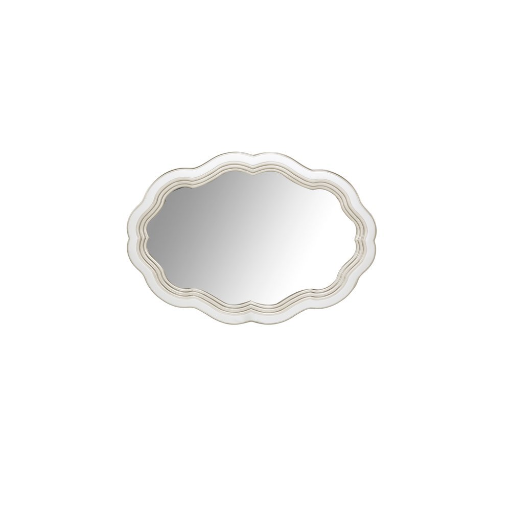 London Place Wall Mirror - Creamy Pearl