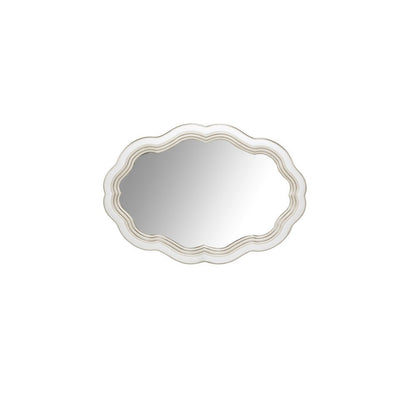 London Place Wall Mirror - Creamy Pearl