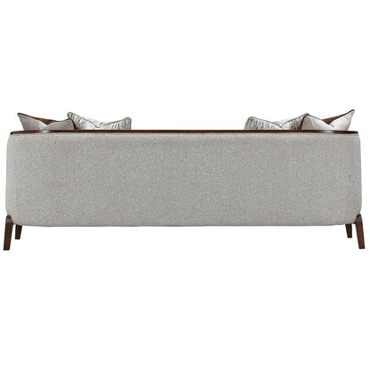Houston Sofa - Pebble/Walnut