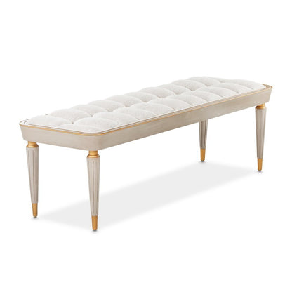 St. Charles Bench - Dove Gray