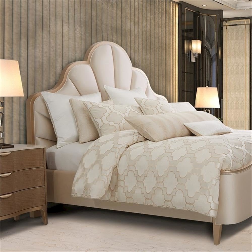 Spectrum 10-Piece King Comforter Set - Pearl