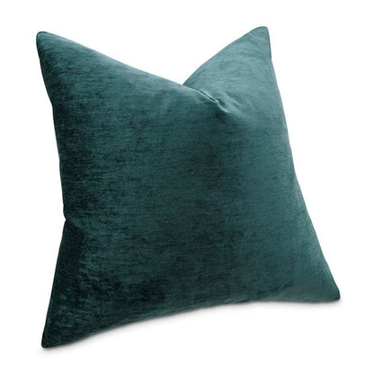 The Smith 20" Square Chenille Pillow, Set of 2 - Teal