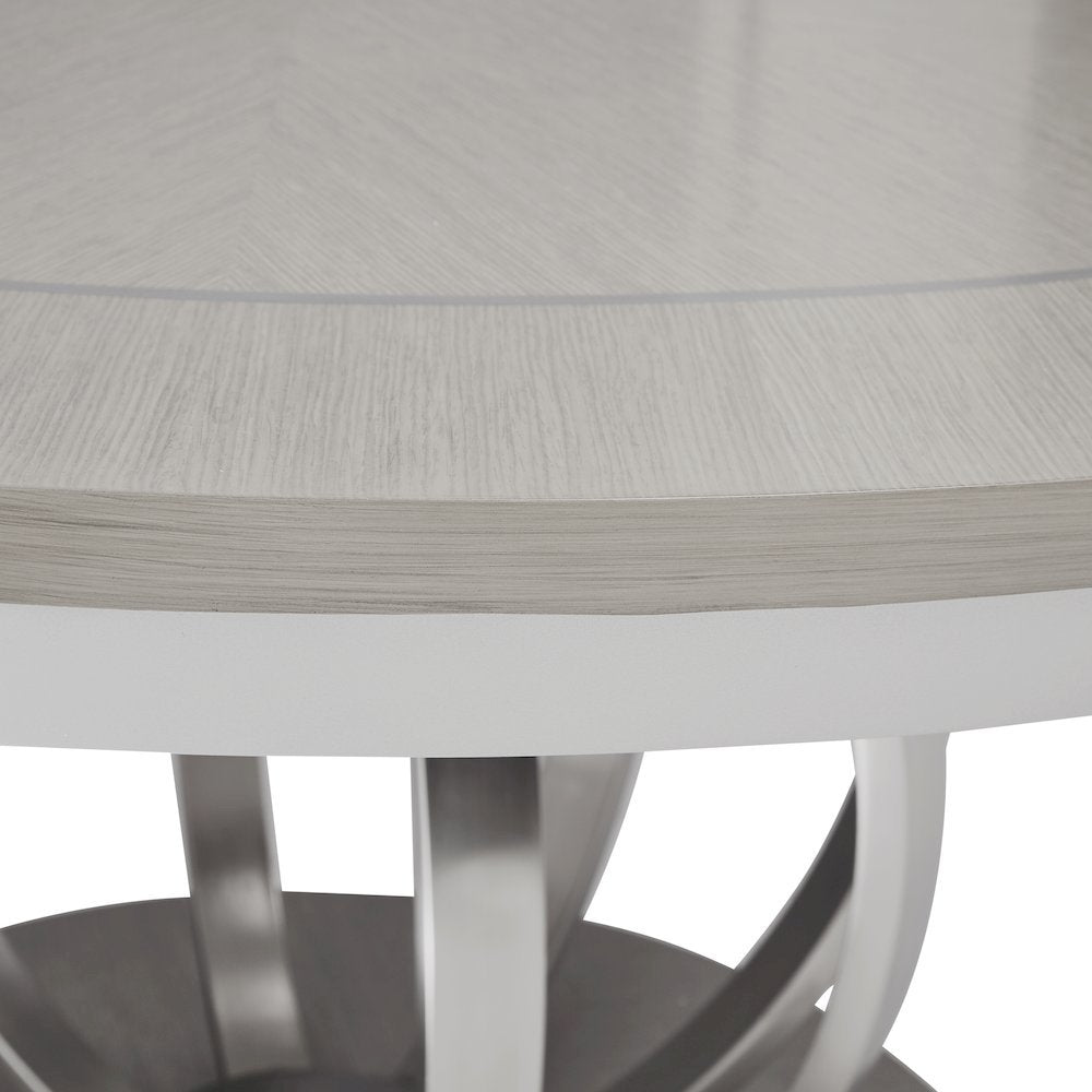 Eclipse Round Dining Table - Moonlight Gray