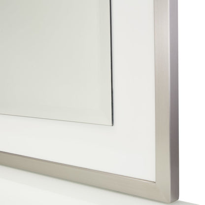 Marquee Dresser with Mirror - Cloud White