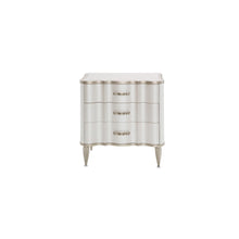 London Place Nightstand - Creamy Pearl