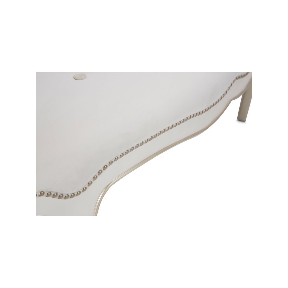 London Place Bed Bench - Creamy Pearl