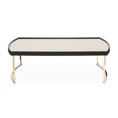 Lisbon Cocktail Table - Silken Matte Black