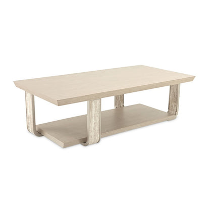 Lotus Bay Rectangular Cocktail Table - Sand