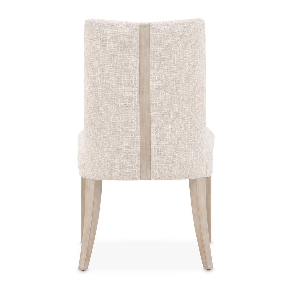 Lotus Bay Dining Side Chair, Set of 2 - Tusk/Sand