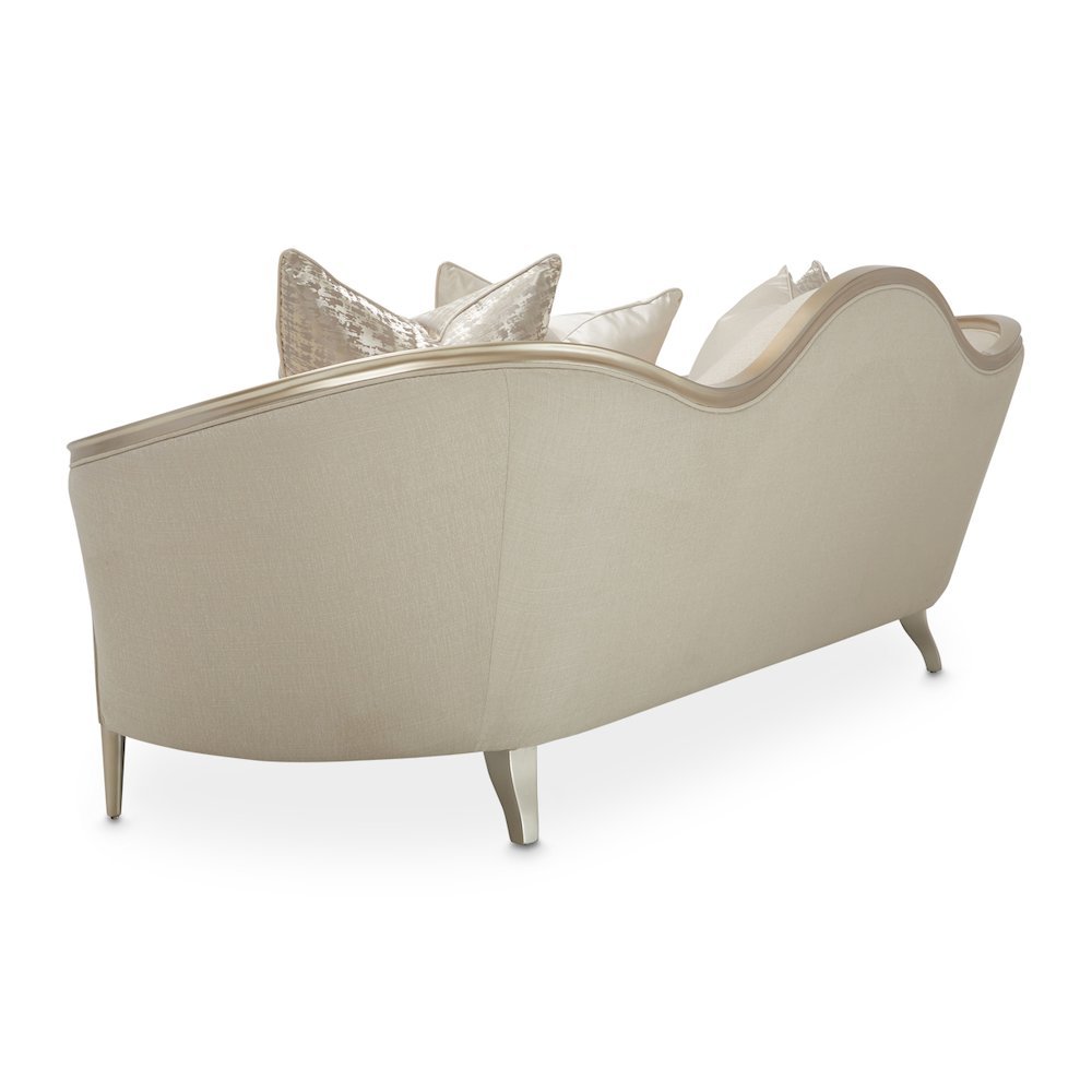 Velvet Sofa for Living Room – Elegant 3 Seater Couch, 100 Inch Design