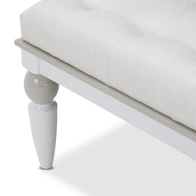 Sky Tower Bedside Bench - Cloud White