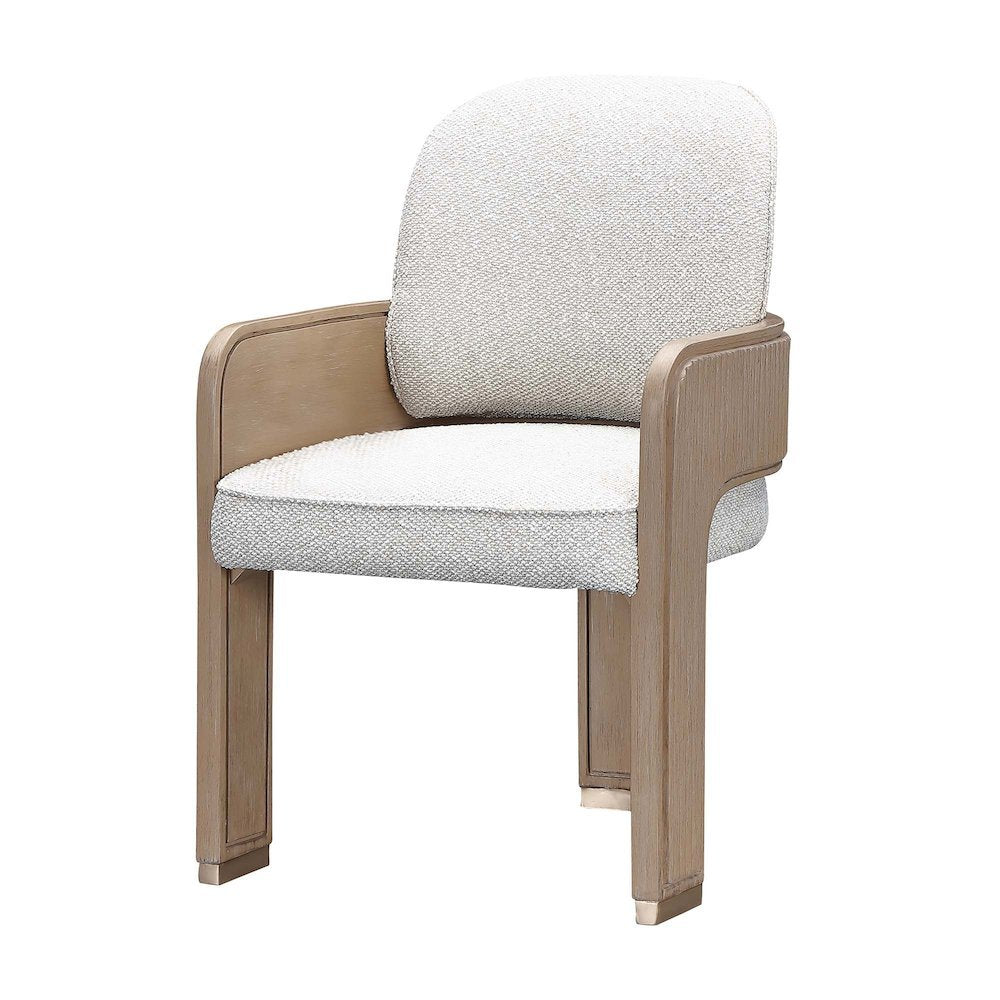 West Kensington Dining Arm Chair - Buff/Sea Salt Caramel