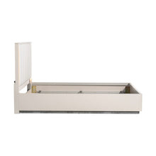 Pavira Queen Bed with LED Lights - Stone