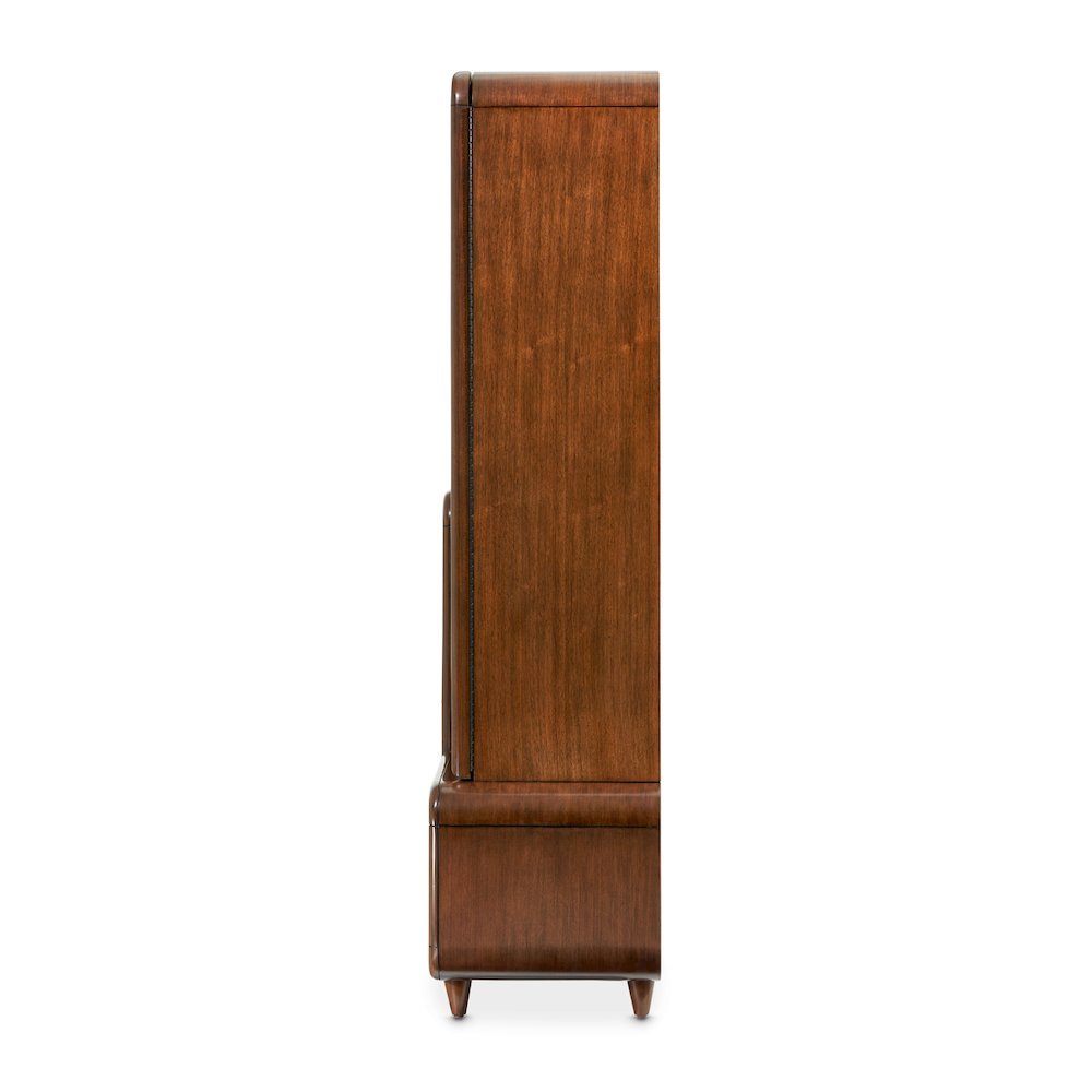 Mason Park Chest with Storage Mirror - Umber