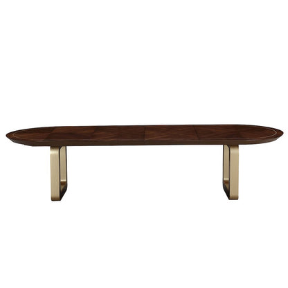 Houston Oval Dining Table - Walnut