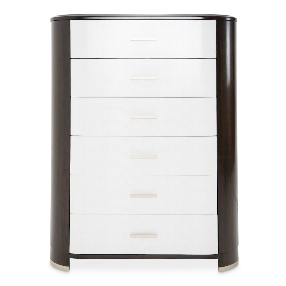 Paris Chic 6-Drawer Chest - Espresso