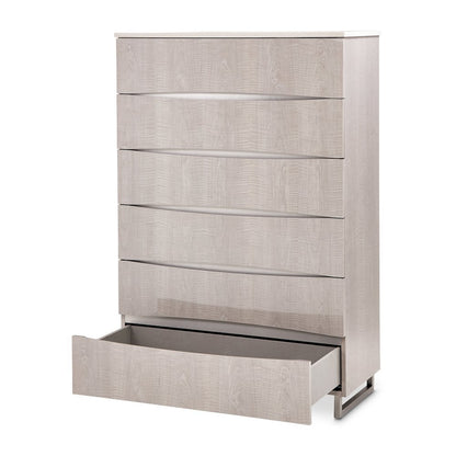 Marin 6-Drawer Chest - Greige