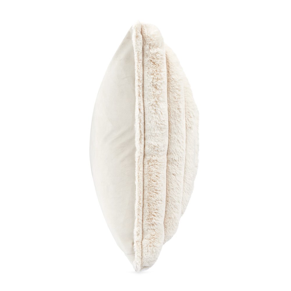 Parker 20" Square Throw Pillow - Cream