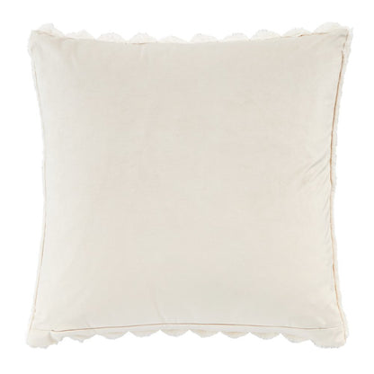 Parker 20" Square Throw Pillow - Cream