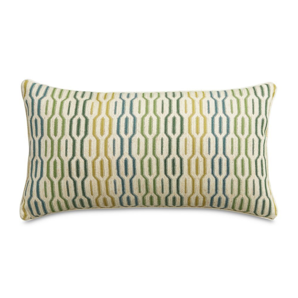 Eden Ashbury 13" x 24" Oblong Pillow, Set of 2 - Seagrass Green