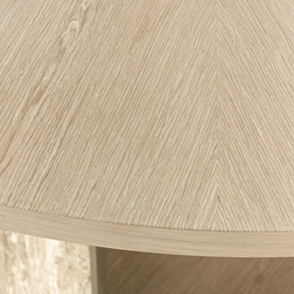 Lotus Bay 60" Round Dining Table - Sand