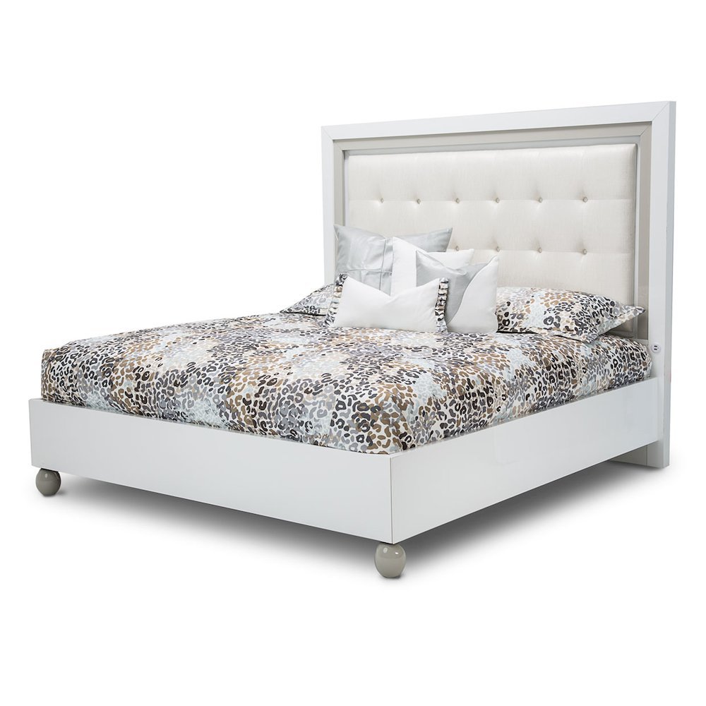 Sky Tower Eastern King Bed - Cloud White