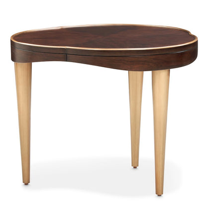 Camellia Field End Table - Warm Pecan