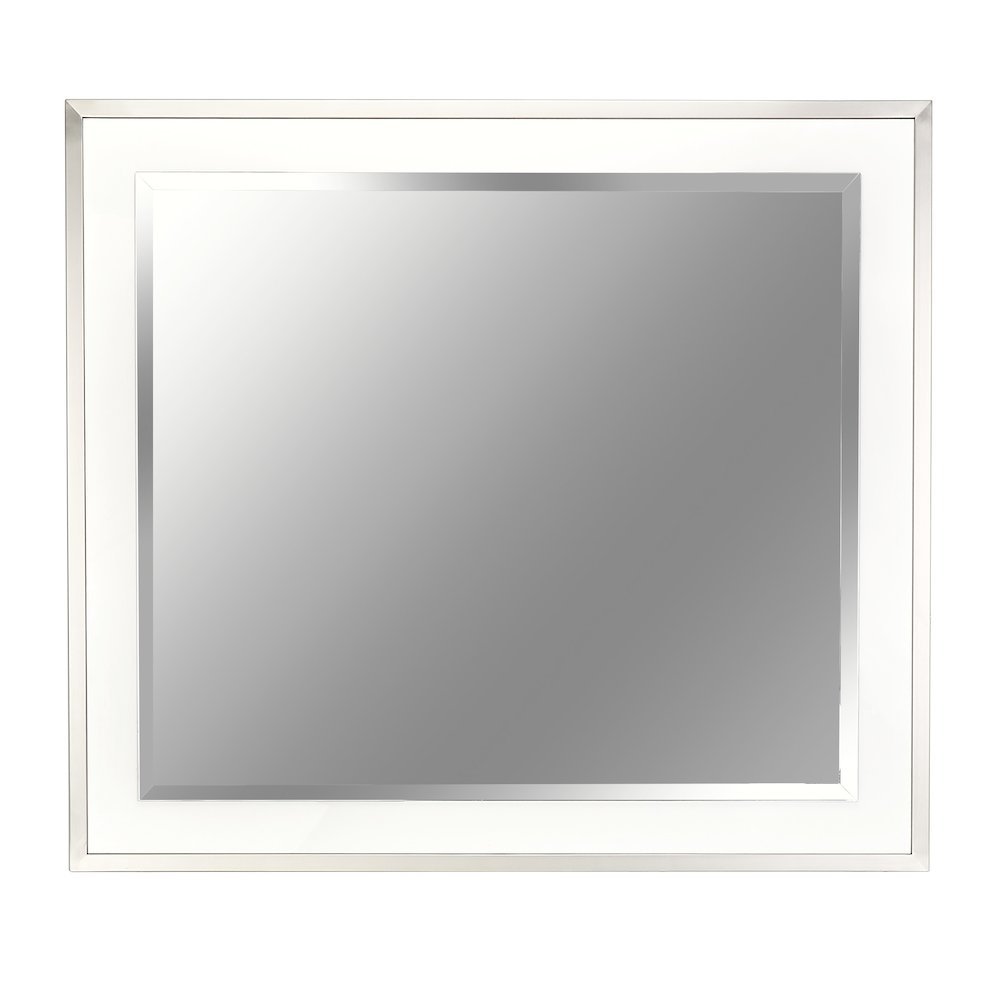 Marquee Wall Mirror - Cloud White