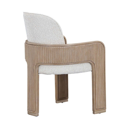 West Kensington Dining Arm Chair - Buff/Sea Salt Caramel