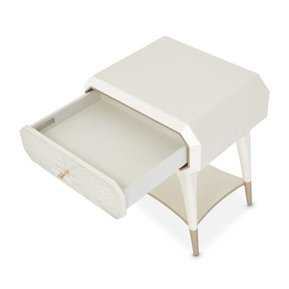 La Rachelle 1-Drawer Nightstand - Champagne