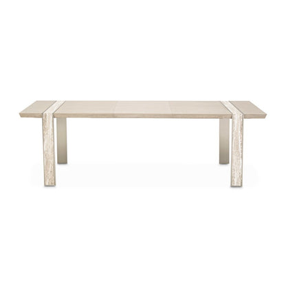 Lotus Bay Narrow Rectangular Dining Table - Sand